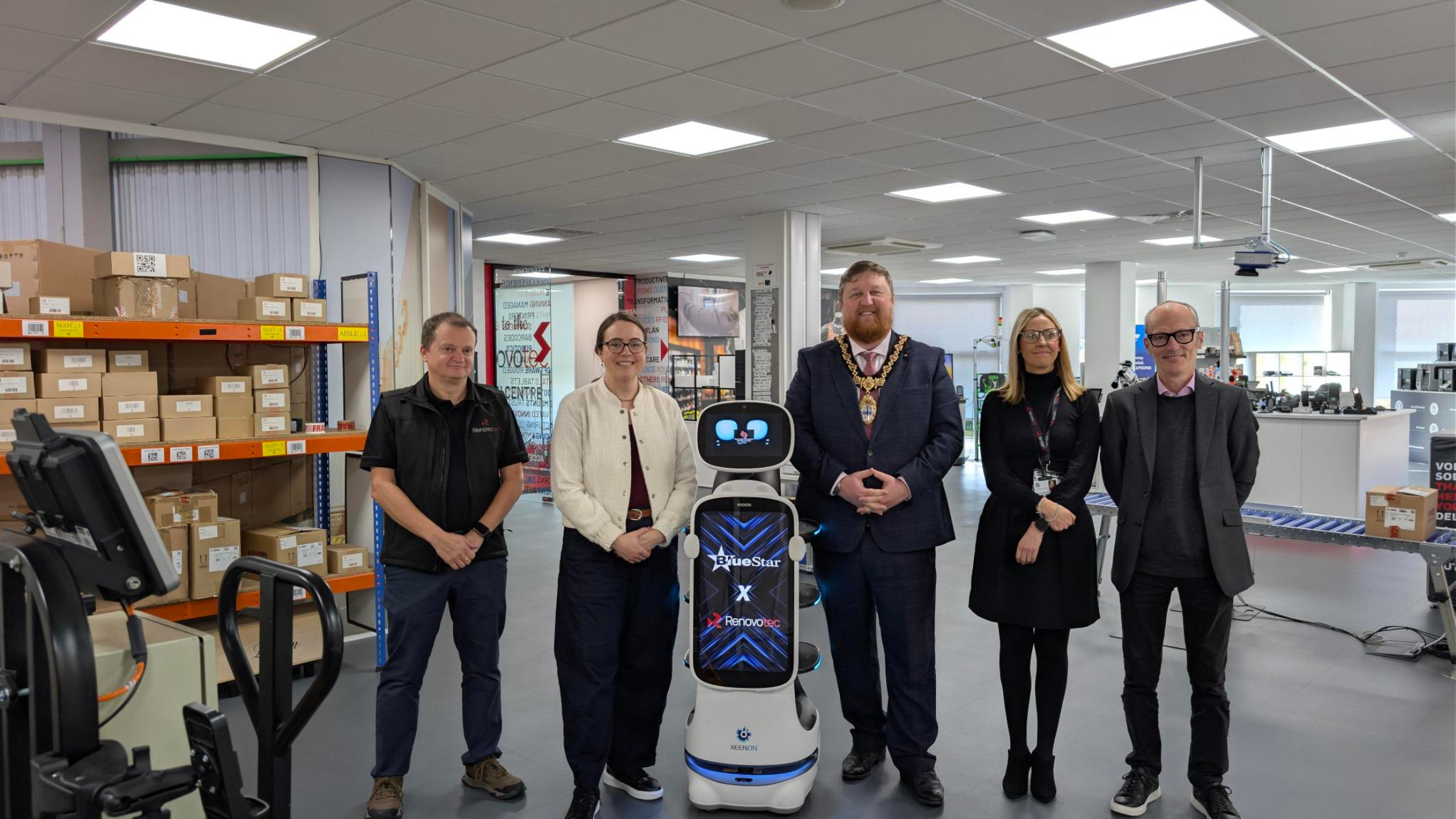 Mayor of St Helens attended the RIC