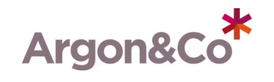 The Logo for Argon & Co