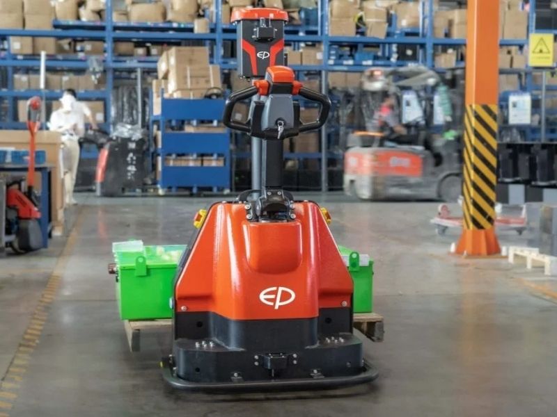 Image of an autonomous pallet truck