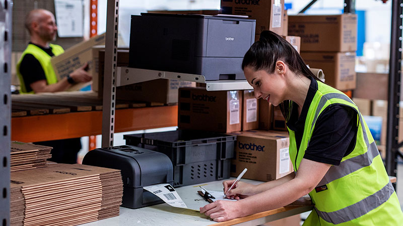 Maximise Productivity With Brother's Warehouse Label Printers